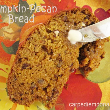 Pumpkin Pecan Bread