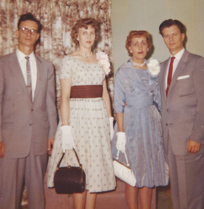 Charles and Jeanette Shoults, Mary and Johnie Schultz