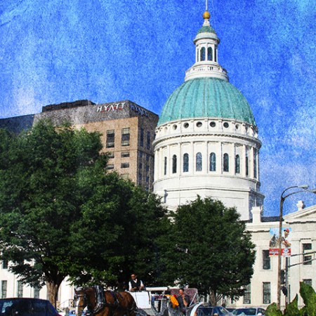 buggy Ride at Old courthouse