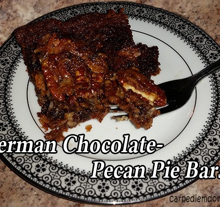 German Chocolate Pecan Pie Bars