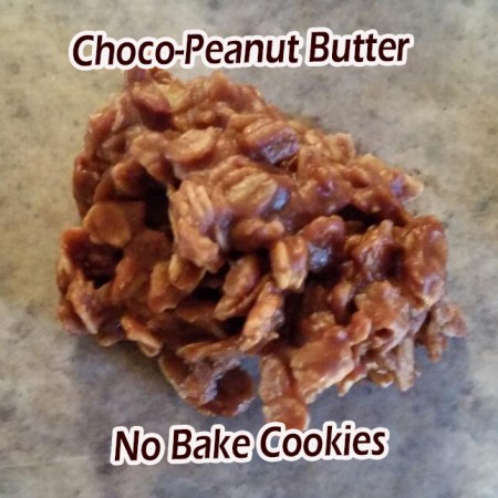 Chocolate-Peanut Butter No Bake Cookies