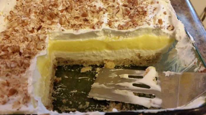 Cut into the Luscious Lemon Delight