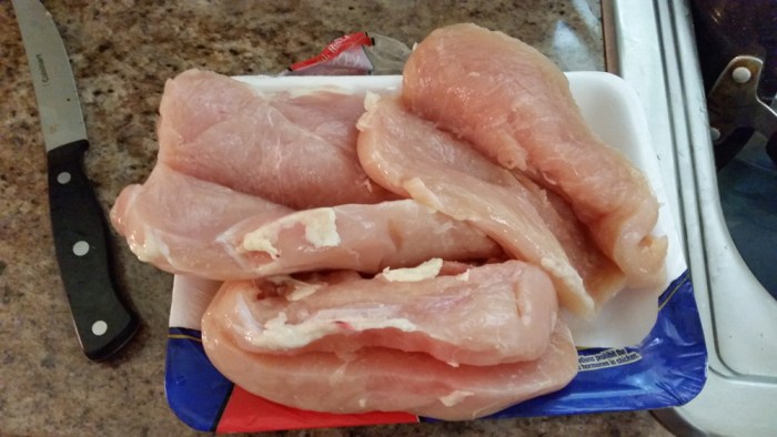 chicken breasts