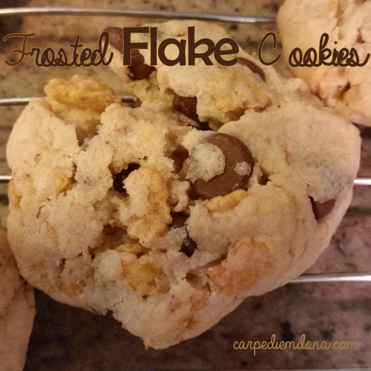 Frosted Flake Cookies