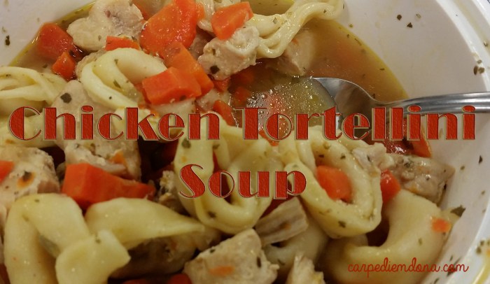 chicken tortellini soup
