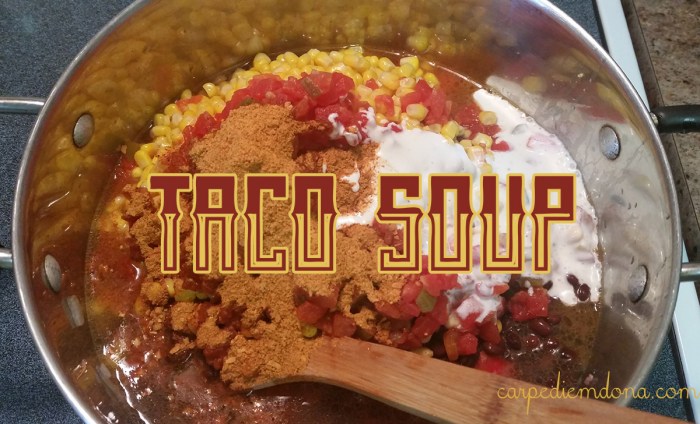 carpediemdona taco soup