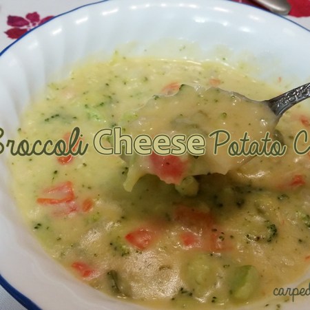 Broccoli Cheese Potato Chowder