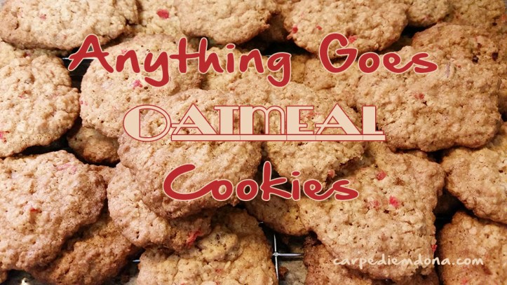 Anything Goes Oatmeal Cookies