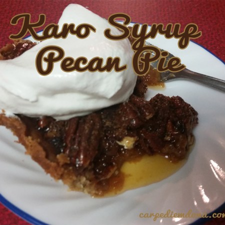 Karo Syrup Pecan Pie