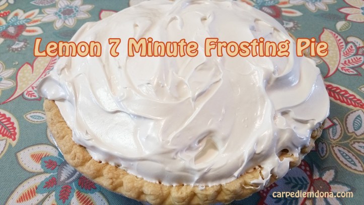lemon 7 minute frosting pie