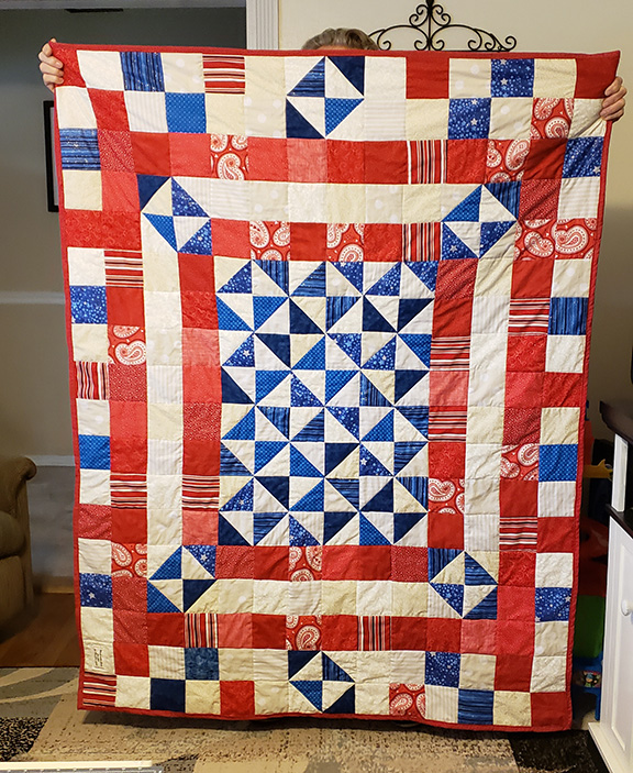 red white blue 8x10