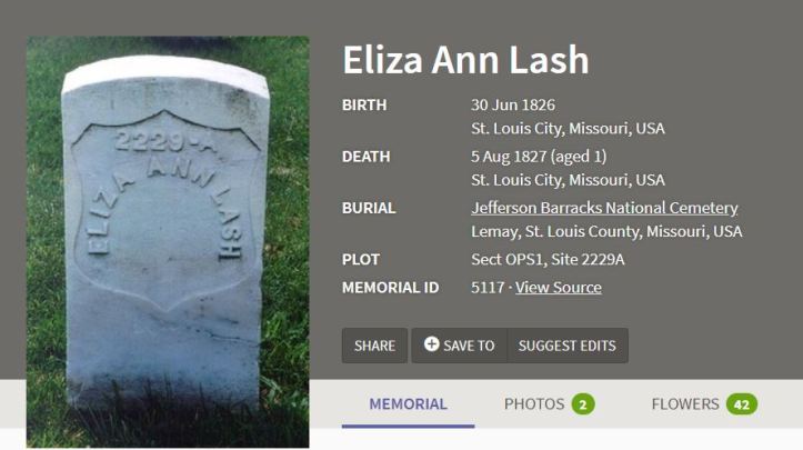Fhttps://www.findagrave.com/memorial/5117/eliza-ann-lashind a grave