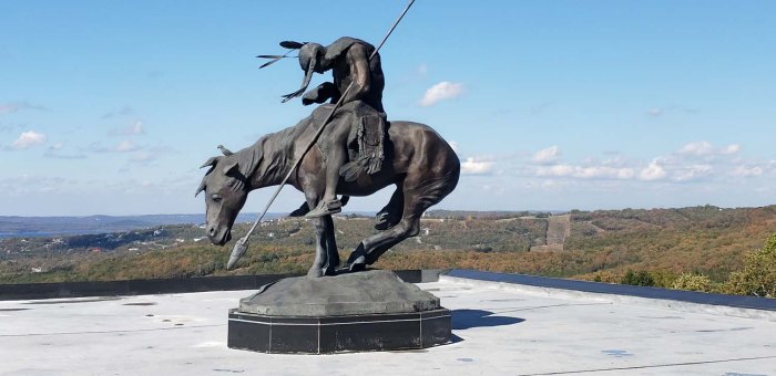 End of the Trail Sculpture