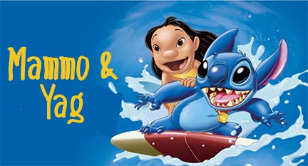 Mammo and Yag cartoon characters