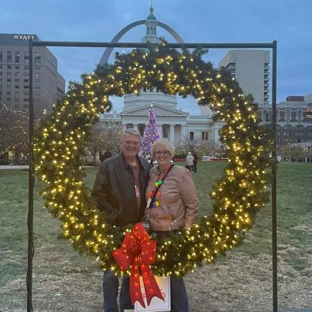 Christmas in Keener Plaza St. Louis