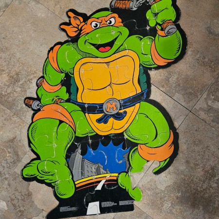 Teenage Mutant Ninja turtle floor puzzle