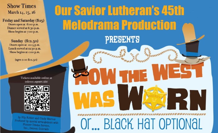 Melodrama advertisement